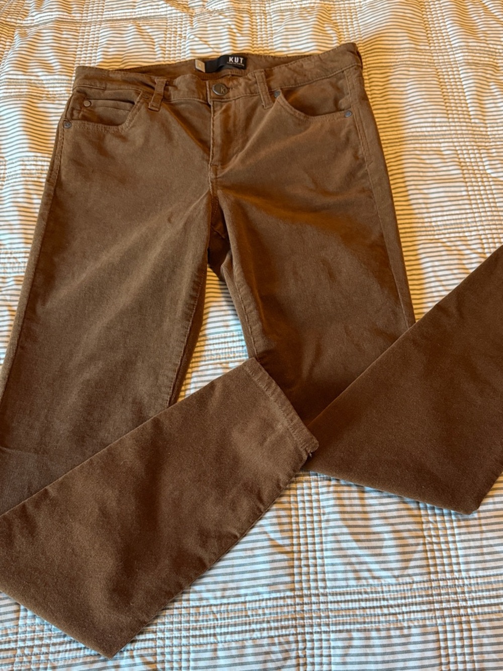 Kut from the Kloth Brown Skinny Pants